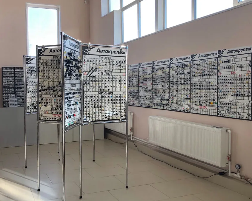 Торговое оборудование КрепАвто Применение торгового оборудования КрепАвто в реальных автомагазинах