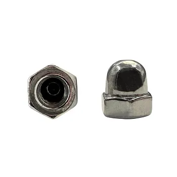 Гайка М4 колпачковая DIN1587 A2 SW 7.0
